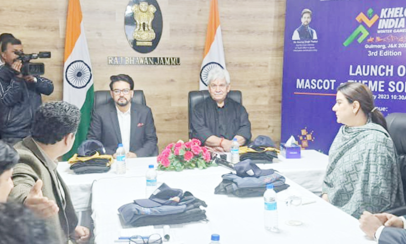 Sportspersons from across the country will be the 'brand ambassador' of new J&K: Anurag Thakur