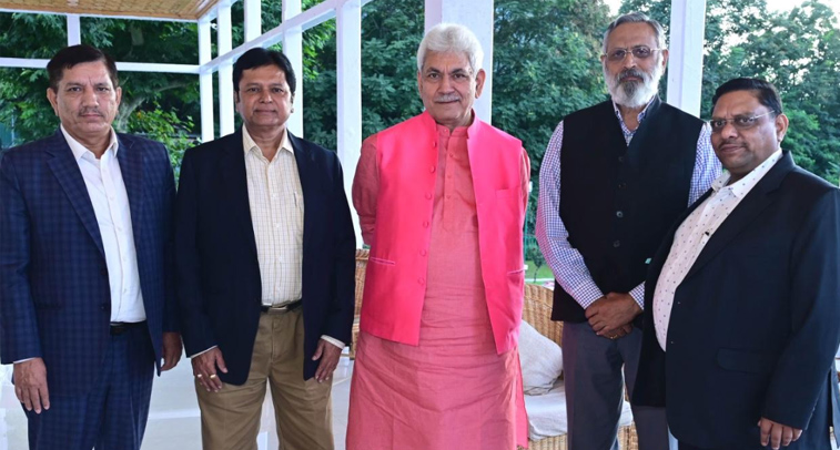 Board of Directors, J&K Bank call on Lt Governor
