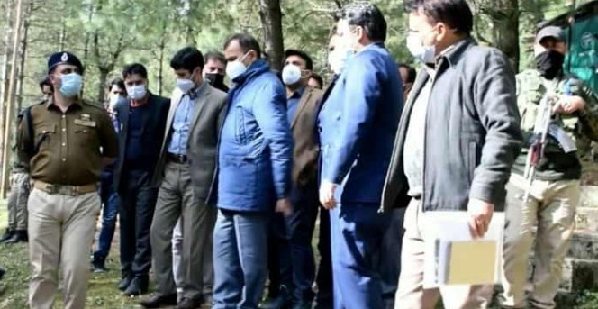 Principal Secretary to LG visits Pahalgam, takes stock of Shri Amarnath Ji Yatra preparations