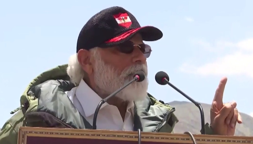 PM Modi to soldiers in Ladakh says Bharat Mata's enemies have seen your fire and fury
