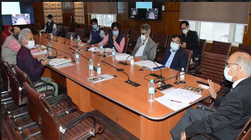 Advisor Sharma for comprehensive strategy to boost sale, marketability of JK’s Handicraft products
