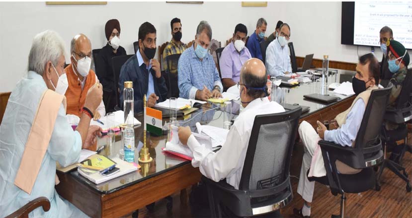 Lt Governor chairs 16th meeting of Board of Governors of J&K Sainik School, Manasbal