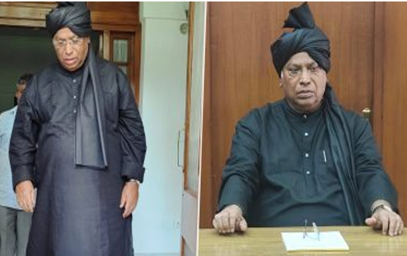 Men in black: Rahul Gandhi, Congress leaders wear black in Parliament in protest against price rise