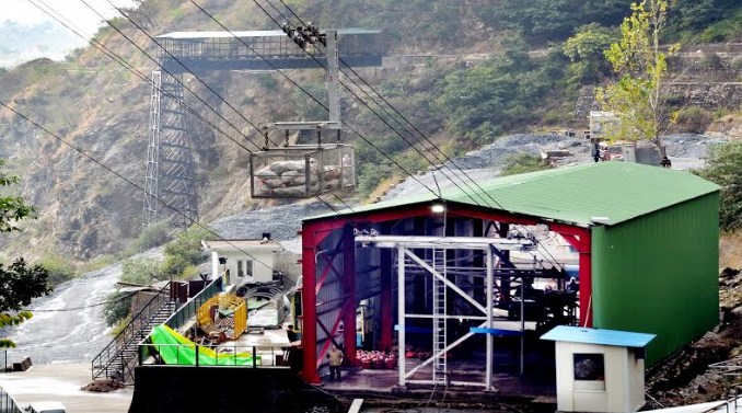 CEO Shrine Board reviews operational aspects of Siar Dabri-Bhawan Material Ropeway