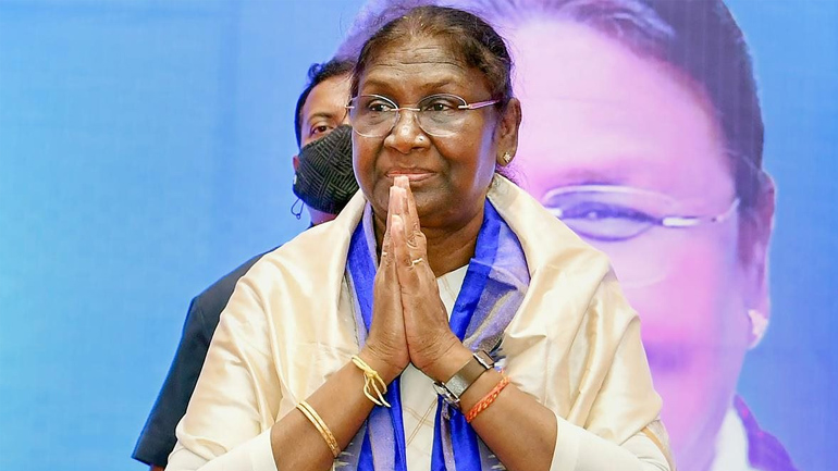 Droupadi Murmu to take oath as President on Monday followed by 21 gun salute