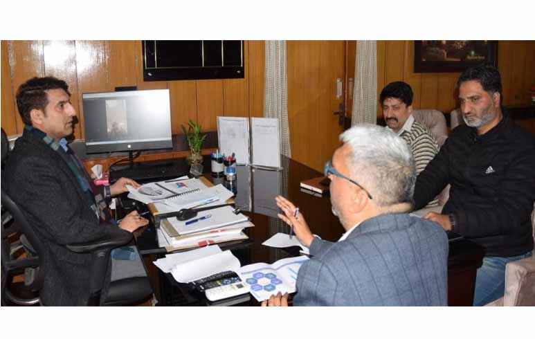 Secretary PD&MD reviews progress on implementation of "Himayat" scheme in J&K