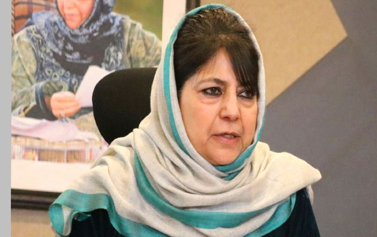 Mehbooba Mufti calls for Oppn unity, says BJP eyeing 'change in political demography'