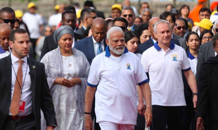 PM Modi’s Yoga Day event at UN HQ creates Guinness World Record