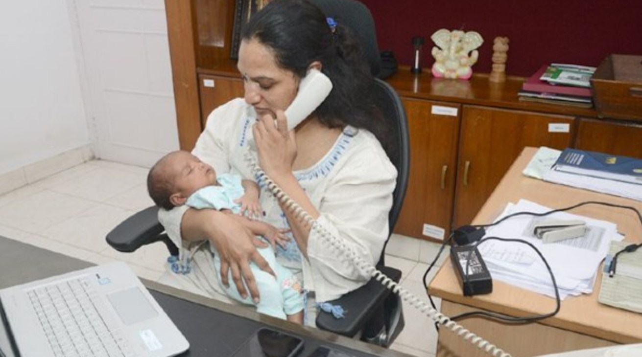 IAS Officer Refuses 6-Month Maternity Leave amid COVID-19 Crisis, Joins Work with Month-Old Baby