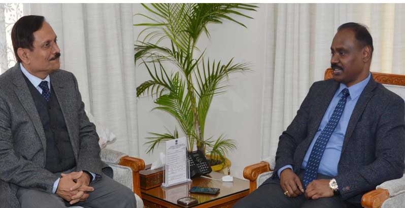 Newly appointed Advisor Rajiv Rai Bhatnagar meets Lt Governor