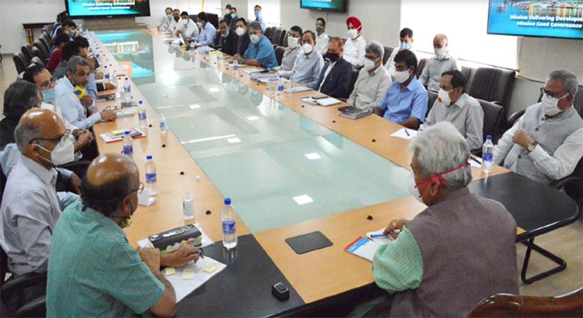 Exhorts the officers to make health care system of J&K best in the country:  Lieutenant Governor, Manoj Sinha