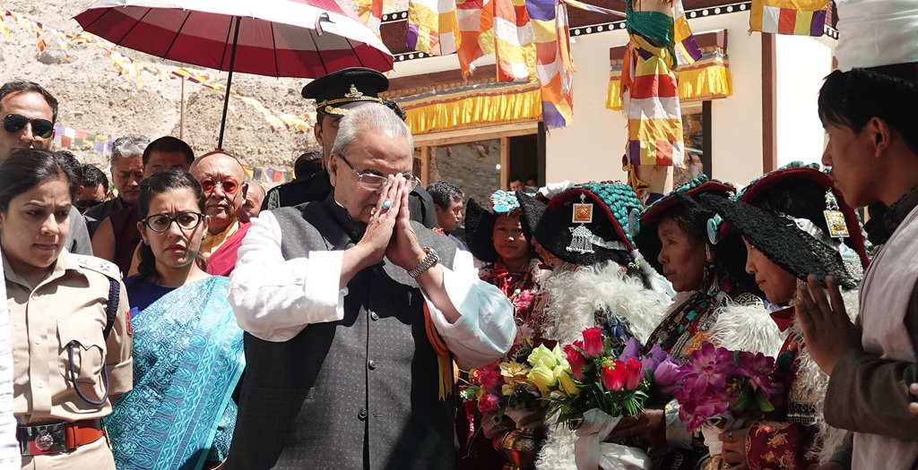Governor attends concluding function of Yarchos Chenmo