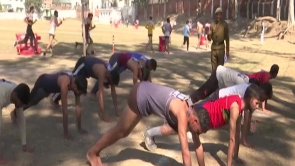 J-K Youth Participate in Special Recruitment Drive for Border Police