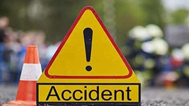 Two injured as ambulance turns turtle in J&K's Ramban