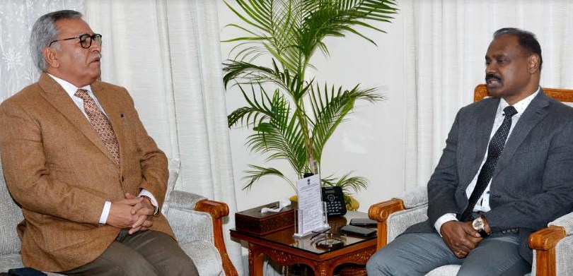 Advisor Khan meets Lt Governor