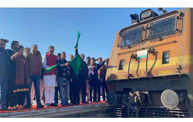 Another Astha Train flagged off from holy town Katra to Ayodhya