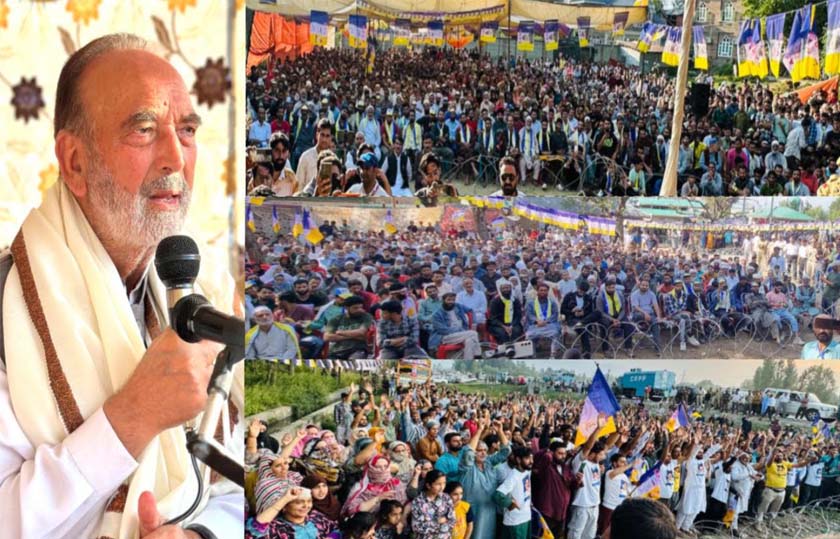 Will bring law to ensure security of jobs, land for J&K residents: Azad