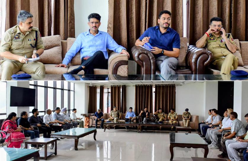 DC Jammu reviews arrangements for Independence Day celebration at MAM Stadium