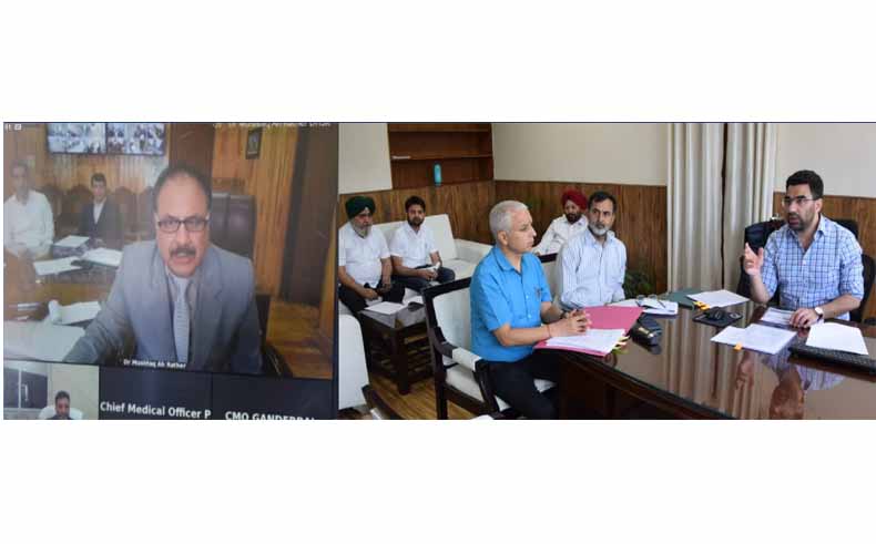 Health Secretary reviews arrangements for Shri Amarnathji Yatra