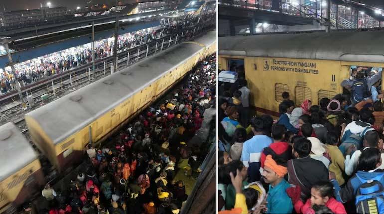 18 Dead In New Delhi Railway Station Stampede Amid Maha Kumbh Train Rush