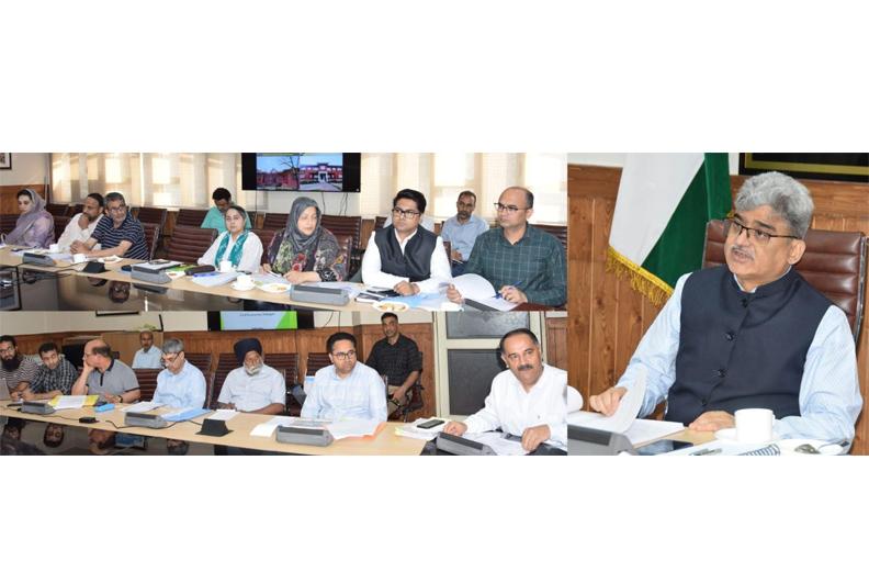 CS assesses efforts made for revival, restoration and conservation of heritage in J&K