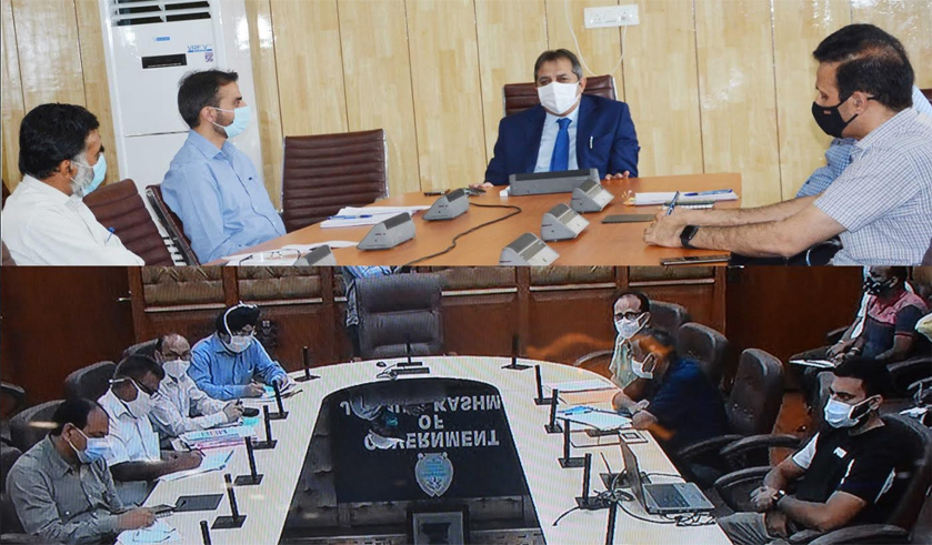 Advisor Baseer Khan reviews PDD with specific emphasis on winter preparedness in Jammu Division
