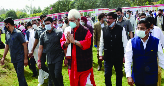 LG Inaugurates Five Days Kisan  Mela on “Self Sufficient Agriculture-Self Reliant India” at SKUAST-Jammu