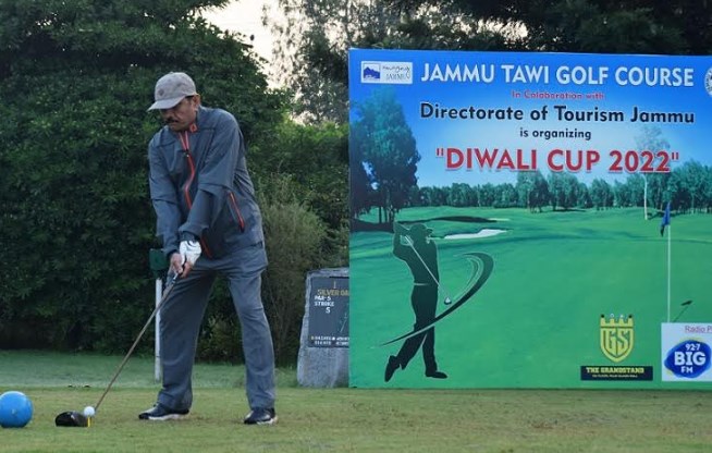 Advisor Bhatnagar tees off Diwali Cup 2022 at JTGC