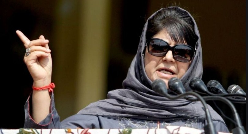 Mehbooba alleges laws used to silence Kashmiris now being invoked against farmers