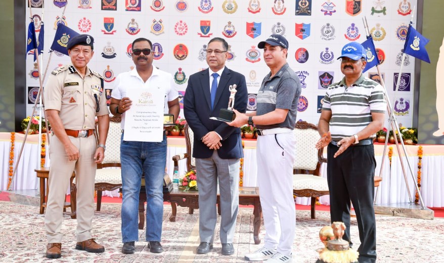 Alok Kumar IPS wins prestigious Golf team trophy at Noida