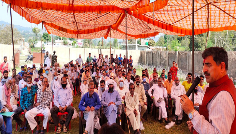All-around development is motto of BJP : Jugal Kishore MP 