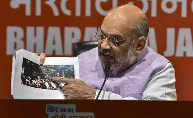 As Union Ministers protest against Kolkata violence, Amit Shah says CRPF helped him escape unhurt 