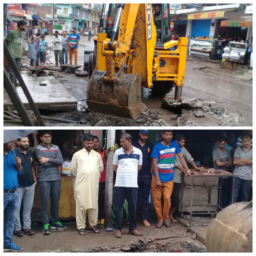 Massive Anti encroachment drive launched in Mendhar by SDM