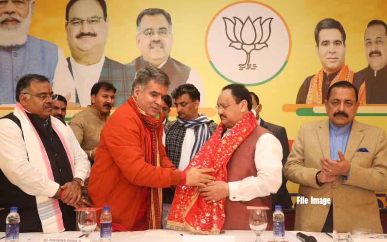 BJP President JP Nadda to visit J&K on 7th January to kick start party campaign for Lok Sabha