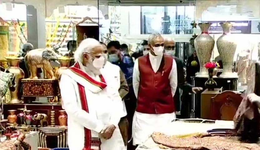 PM Modi inaugurates 'Ekta Mall' near Statue of Unity aimed at promoting handicraft items