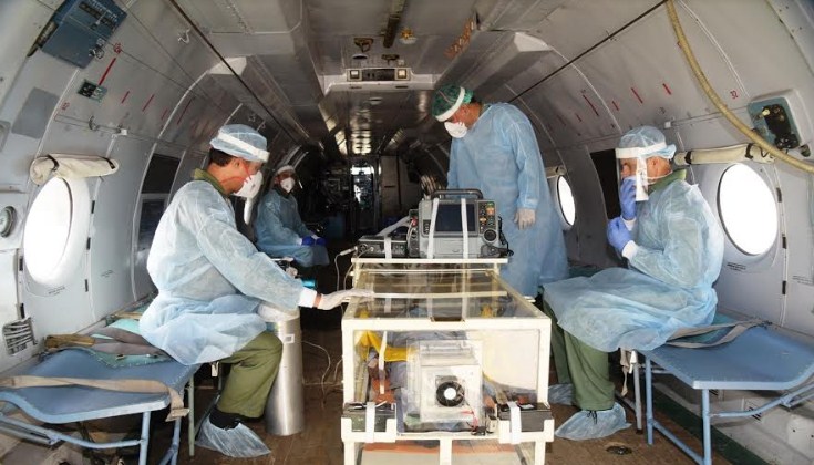 INDIAN AIR FORCE DESIGNS AND DEVELOPS  AIRBORNE RESCUE POD FOR ISOLATED TRANSPORTATION
