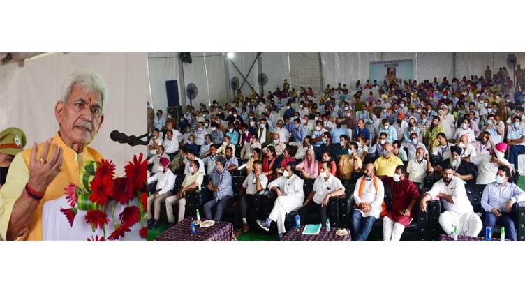 Government providing a single platform for sale/purchase of high-quality livestock breeds that will strengthen J&K’s Dairy sector: LG