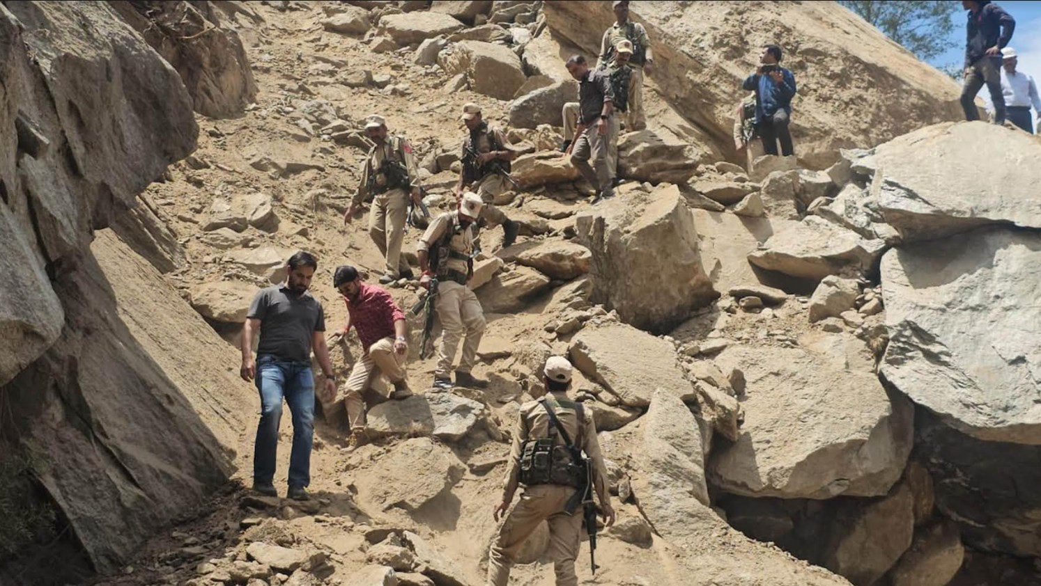 Work on Landslide hit Kishtwar-Paddar Road in full swing: DC