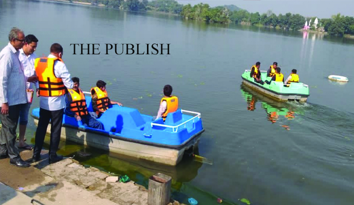 Boating services start at Surinsar, set to become major tourist destination