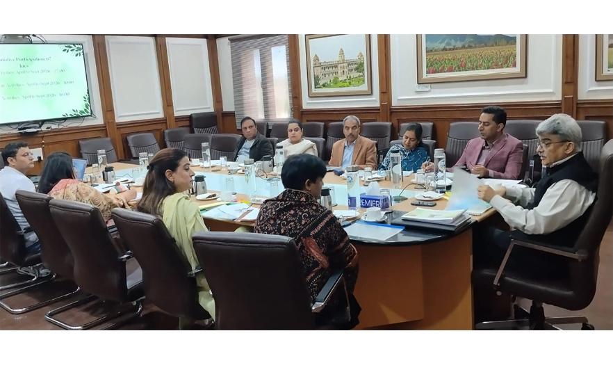 CS reviews youth sports initiatives, emphasises wider participation across J&K