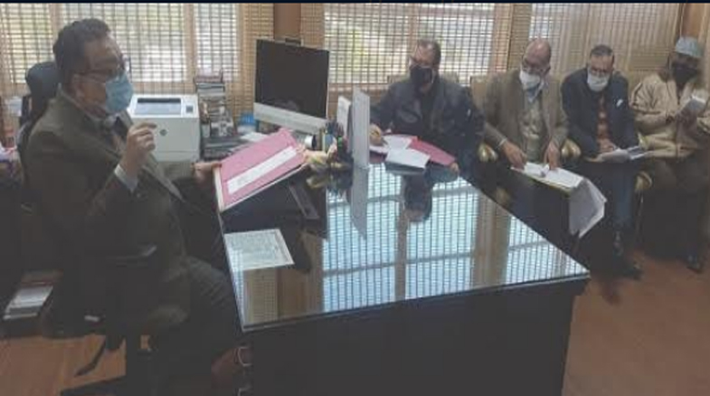 Navin Choudhary reviews implementation of NCDC schemes in JK with its Regional Director