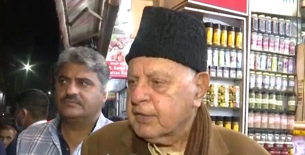 Farooq Abdullah Advocates Dialogue With Pak To End Terrorism In J&K