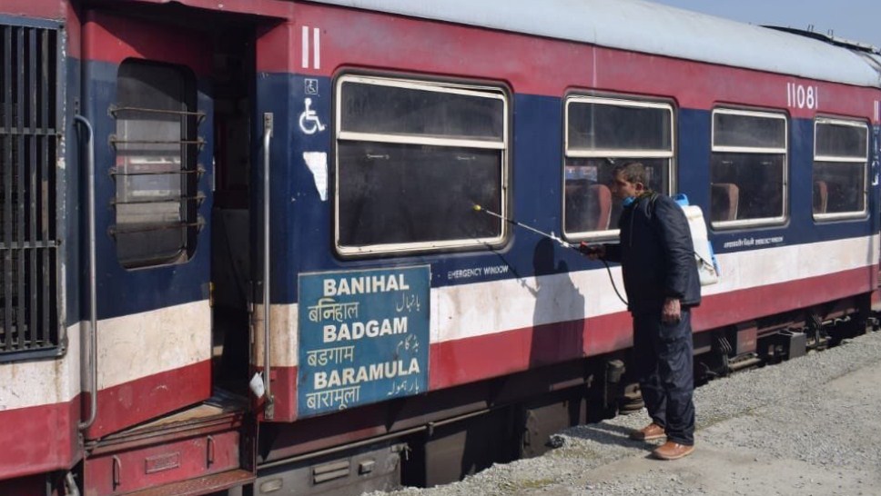 Train Services Resume In Kashmir Valley After 11 Months of COVID-19 Restrictions