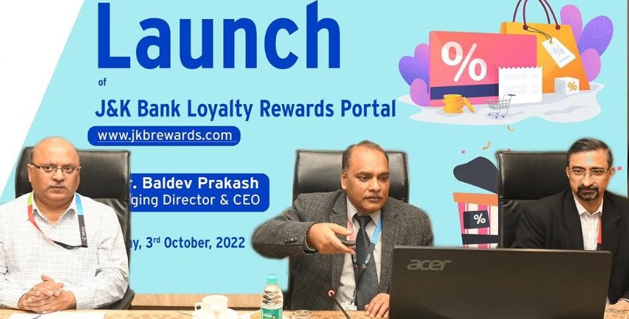 MD J&K Bank launches Loyalty Rewards Program, inaugurates Portal