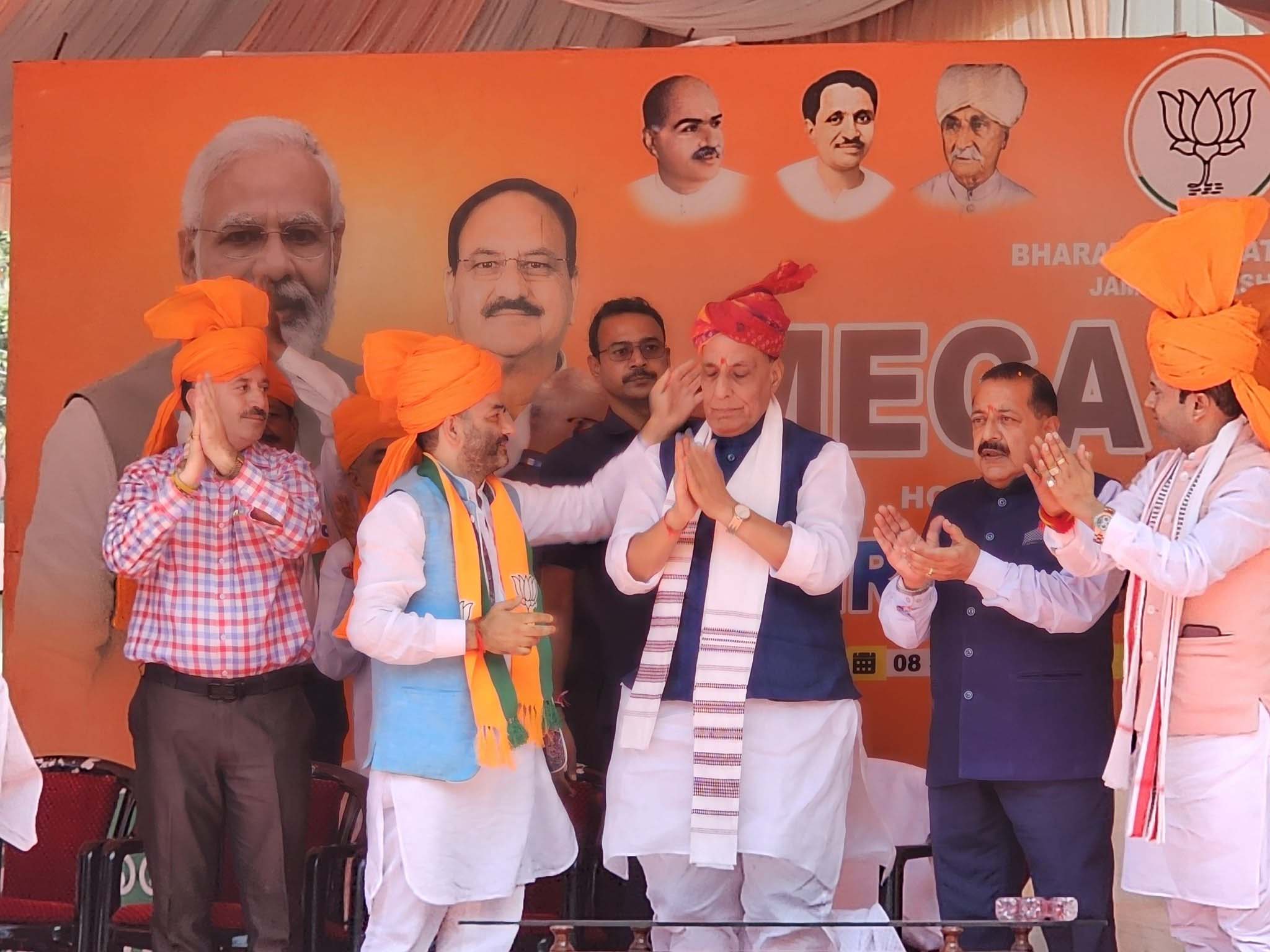 Pak treats PoK residents as ‘foreigners’, but they are our own people, will join us soon: Rajnath Singh in Ramban
