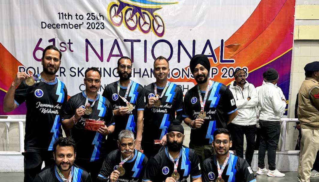 J&K Masters wins 5th gold in National Roller Skating championship