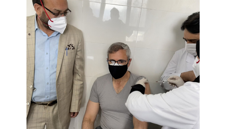 'Smooth and painless': Omar Abdullah gets first dose of Covid-19 vaccine
