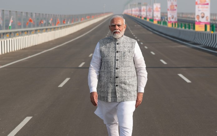 PM Modi inaugurates Atal Setu, India's longest bridge
