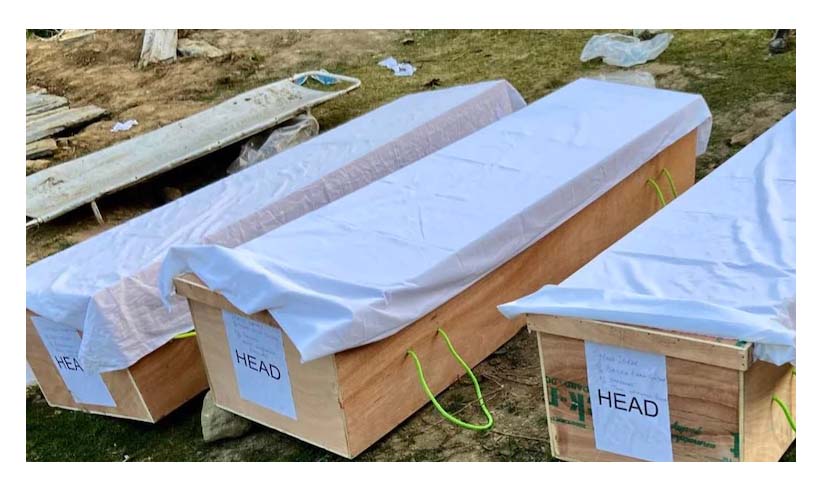 Shopian fake encounter: Bodies of 3 slain labourers exhumed, handed over to families