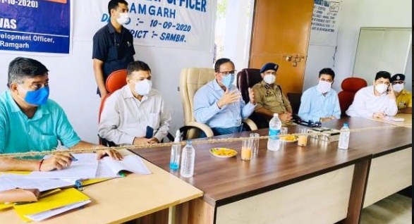 Advisor Bhatnagar visits Border Block Ramgrah on Block Diwas